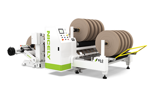 Duplex Shaft Surface Winding Slitter Rewinder