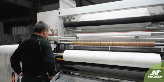 EG-CSR270S in-line master winder for breathable and non-breathable film
