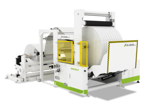Single Shaft Surface Winding Slitter Rewinder