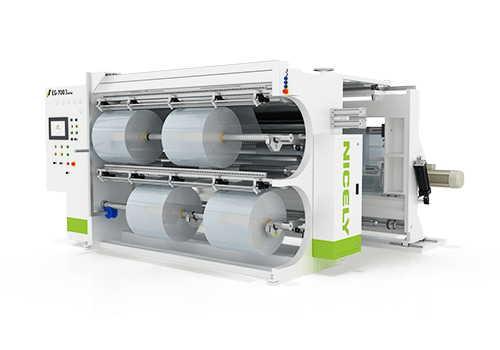 Duplex Center Label and Film Slitter Rewinder (D Type)